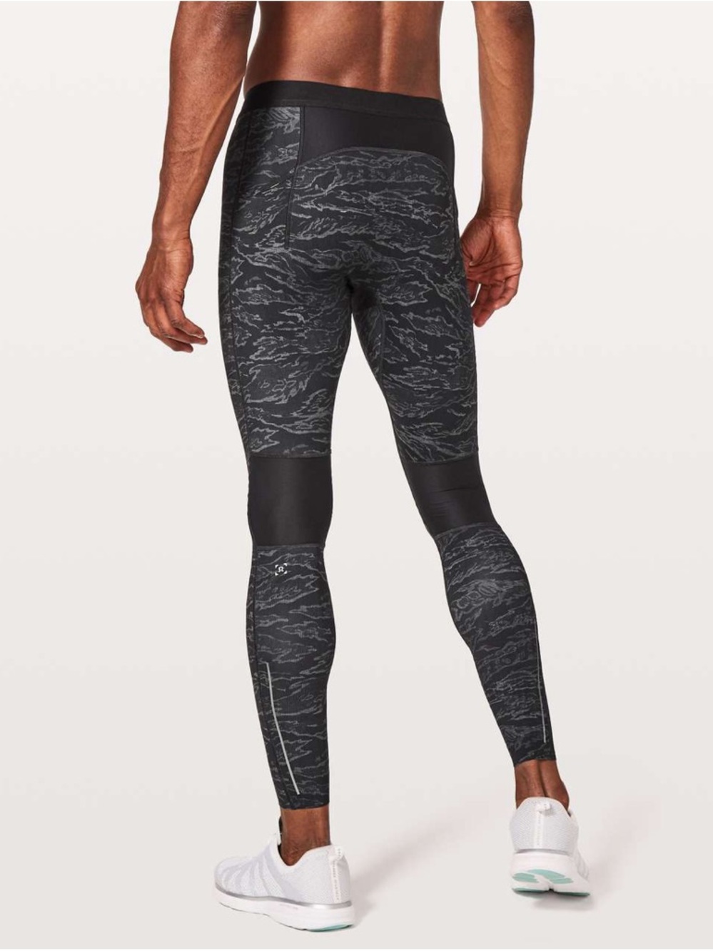 Men’s Lululemon Surge Light Tight Tiger Camo Black